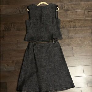 Chanel 2 piece tweed set